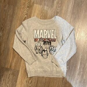 Marvel Kids Gray Graphic Sweatshirt